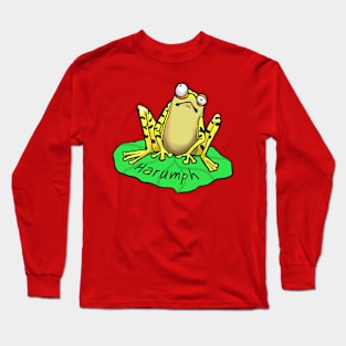 Harumph Frog Long Sleeve T-Shirt